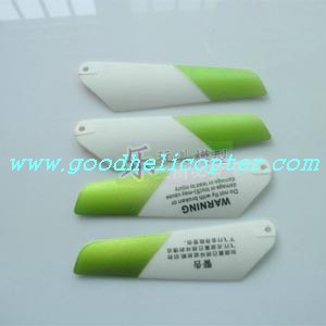 ShuangMa-9098/9102 helicopter parts main blades (green color)